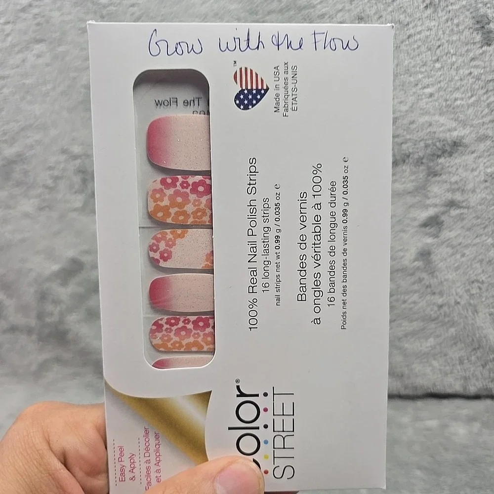 Lot‎ Of 8 Color Street Real Nail Polish Strips Cammo Swirls Leopard Patterns